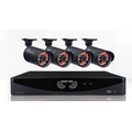 Night Owl 4 Channel Video Security System w/4x650 TVL Bullet Cameras